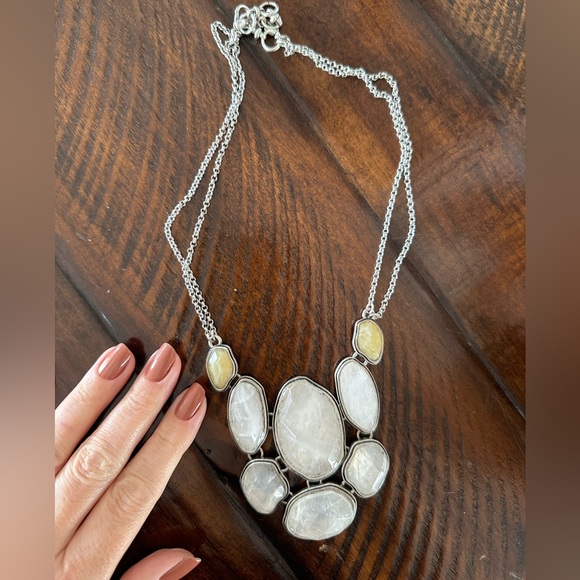 Lucky Brand Staple Crystal Necklace - Picture 3 of 12